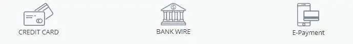 Options de paiement Options de paiement