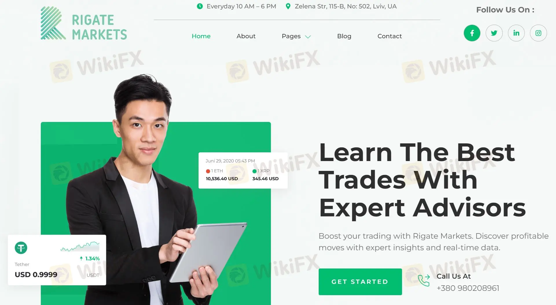 Rigate Markets Informationen