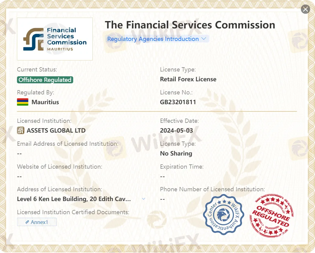 هل AssetsFX شرعي أم احتيال؟