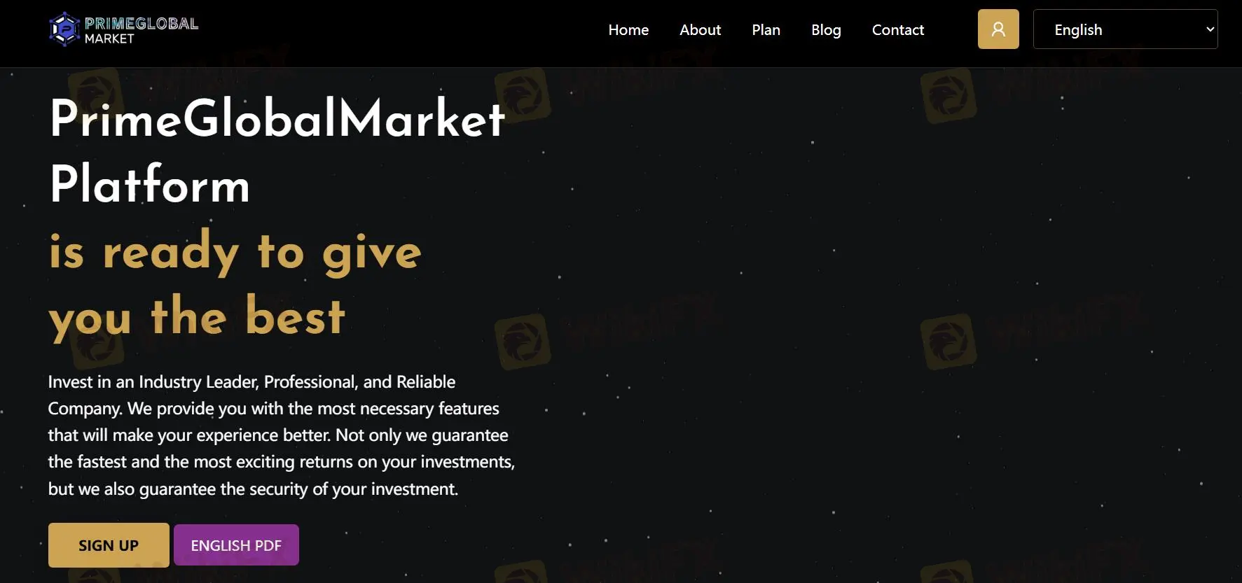 PrimeGlobalMarket 信息 PrimeGlobalMarket 信息