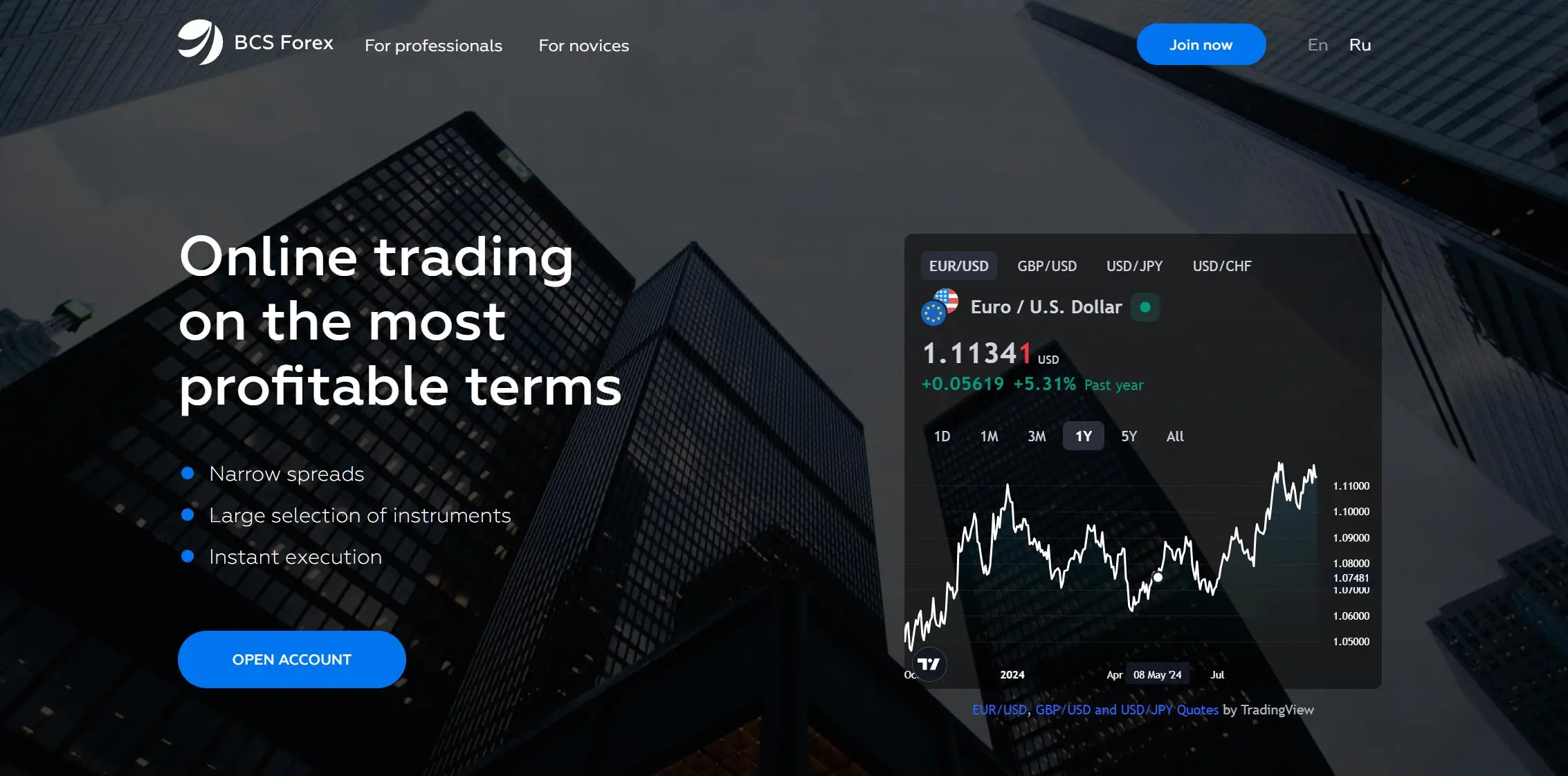 BCS Forex Information