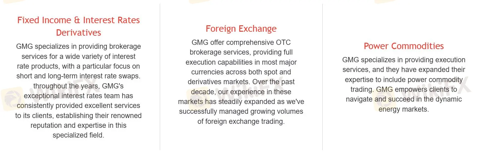 What Can I Trade on GMG? What Can I Trade on GMG?