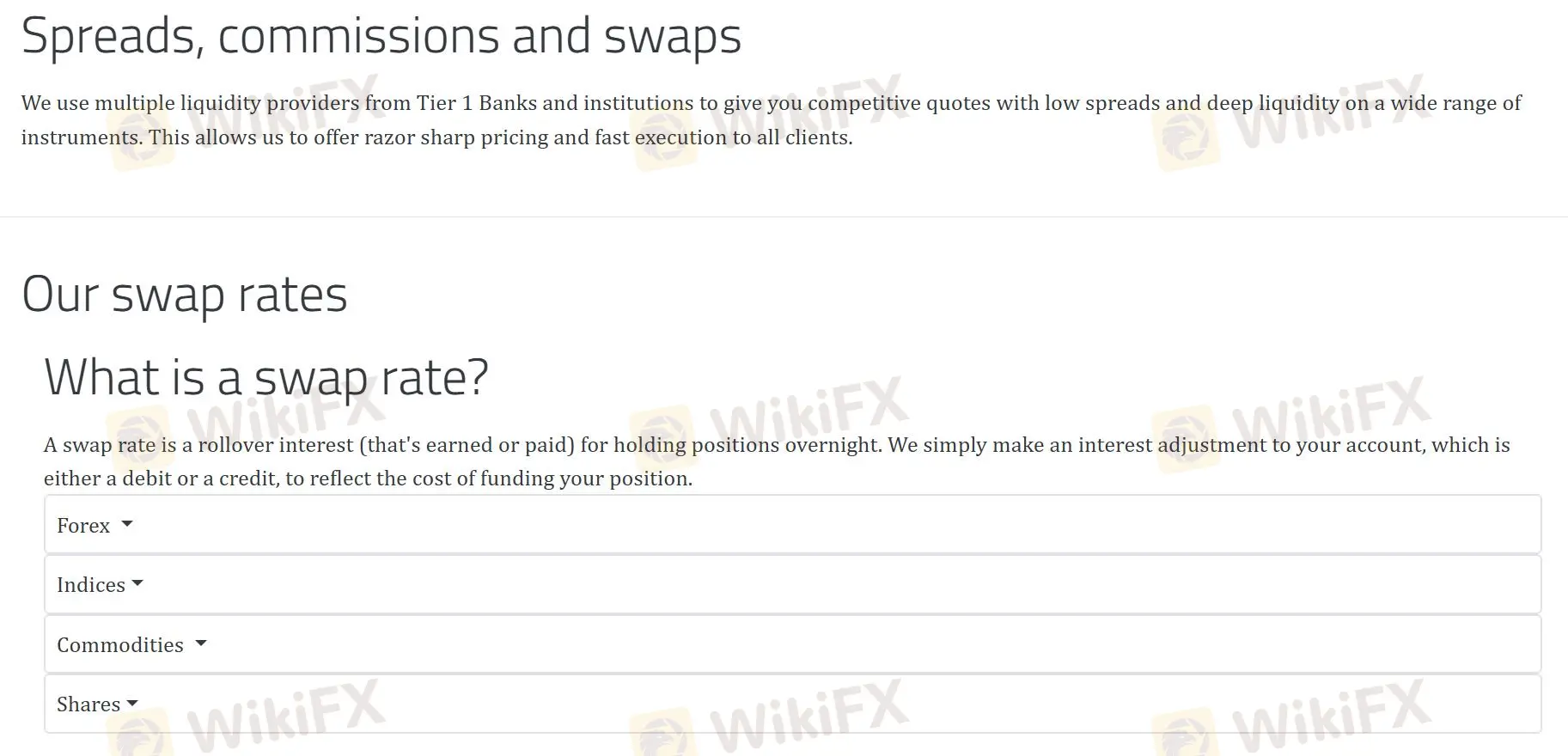 Fake IC Markets Fees