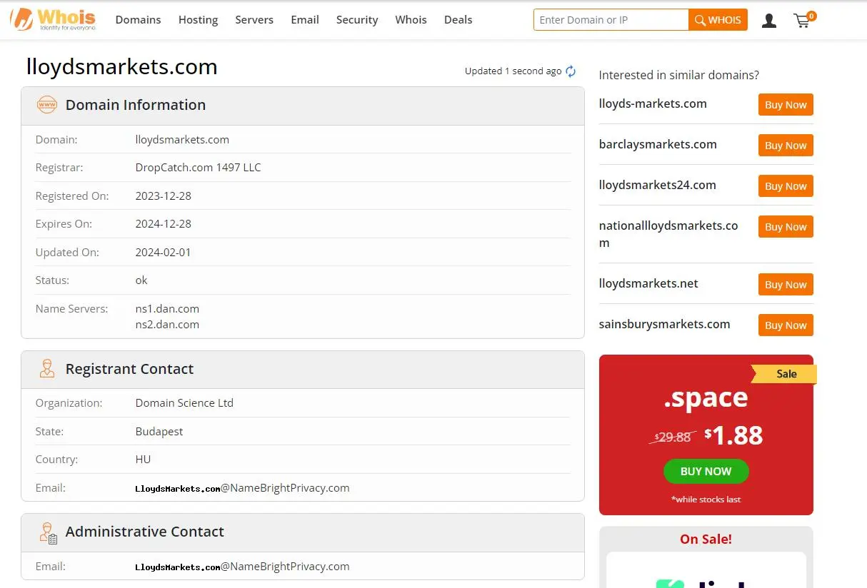 Lloyds Markets의 신뢰성 Lloyds Markets의 신뢰성