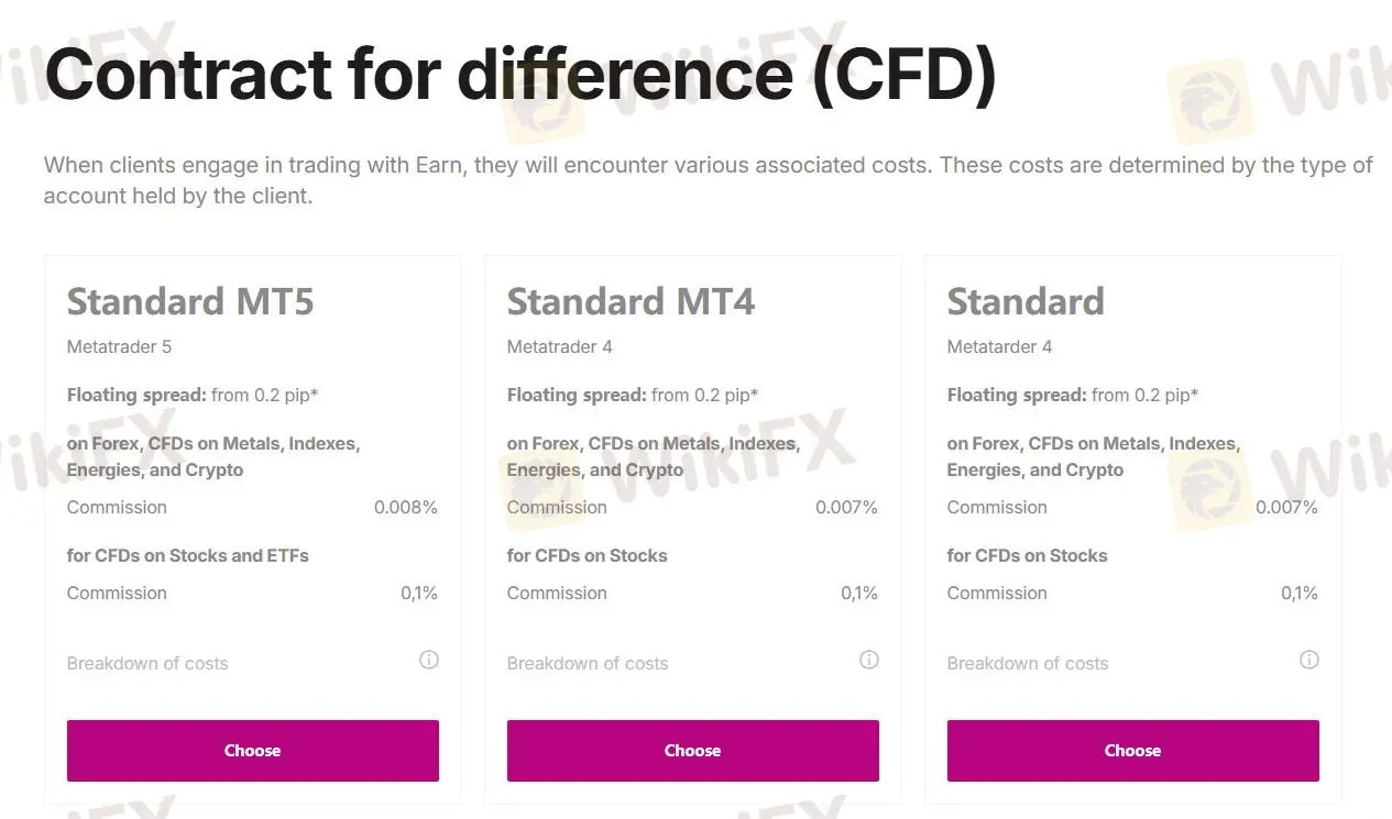 Earn手数料 Earn手数料
