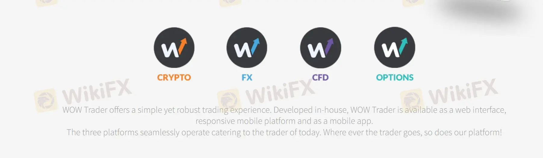 WOW TRADER 可以交易什麼？