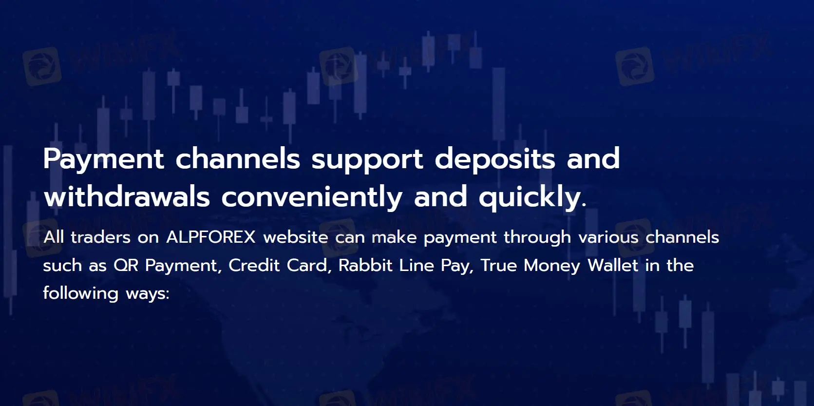 Deposit and Withdrawal Deposit and Withdrawal