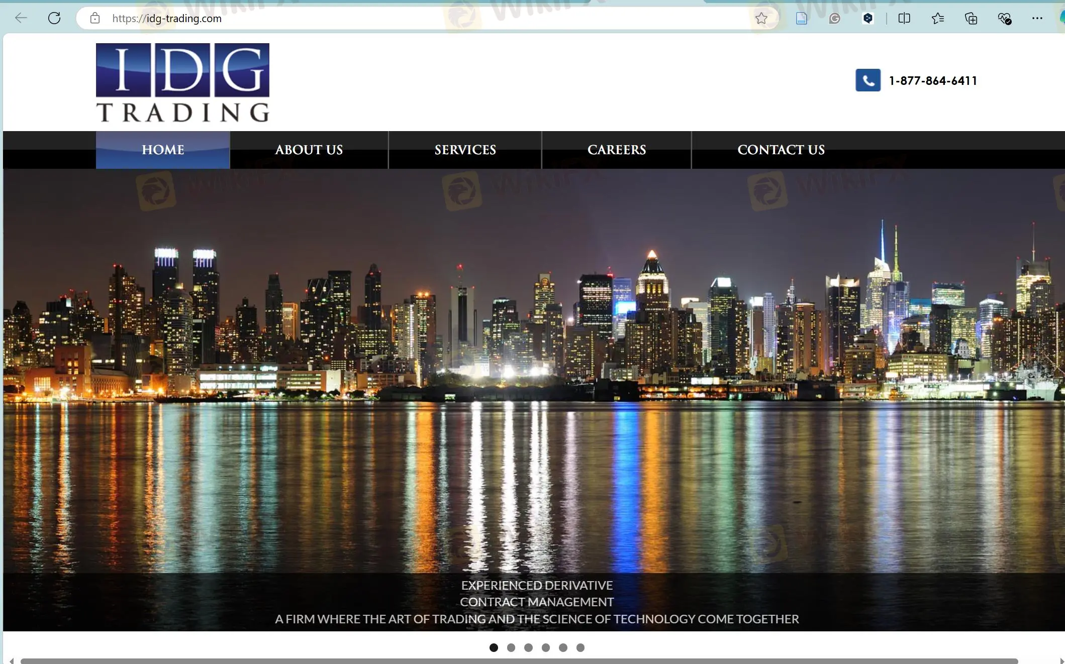 IDG Trading的主页