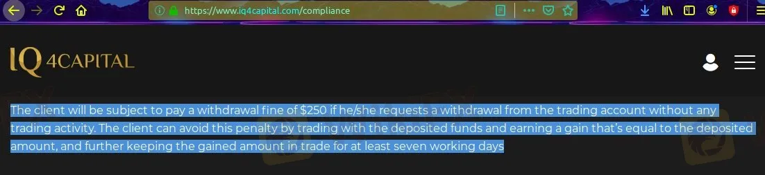 IQ4Capital费用 IQ4Capital费用