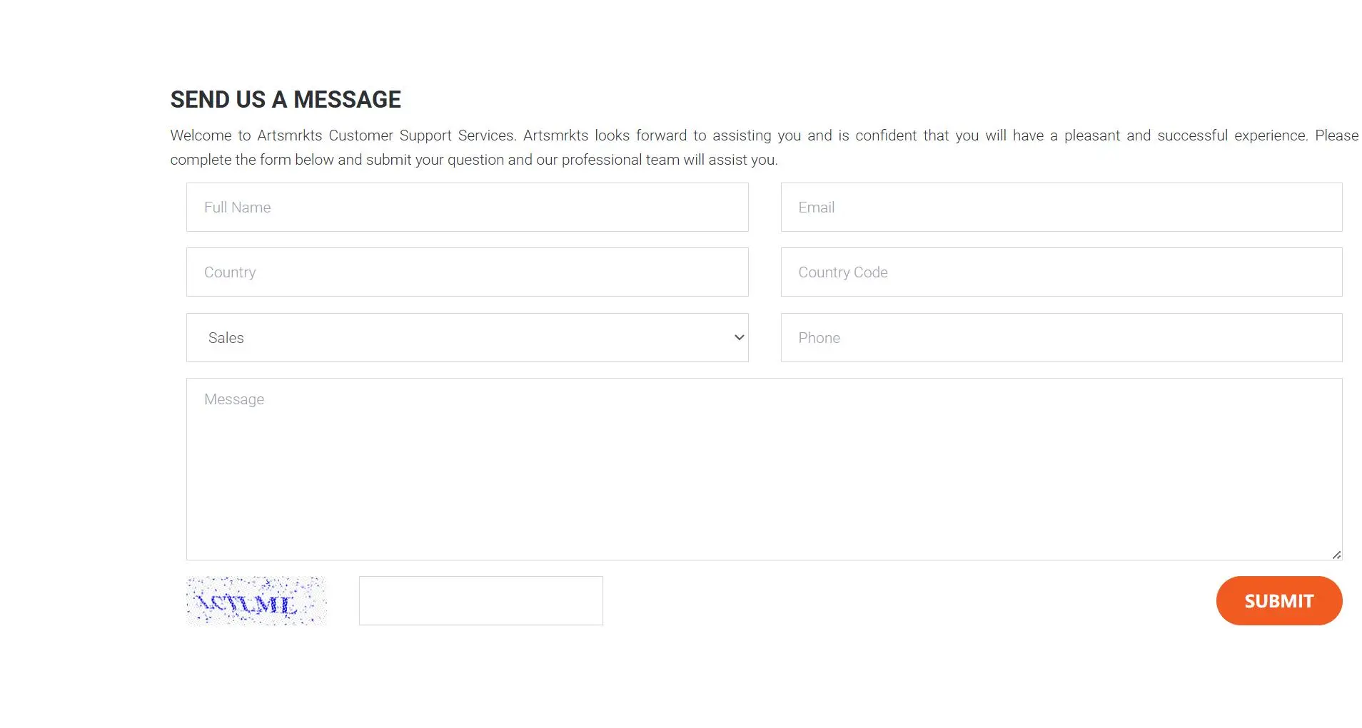 Contact form