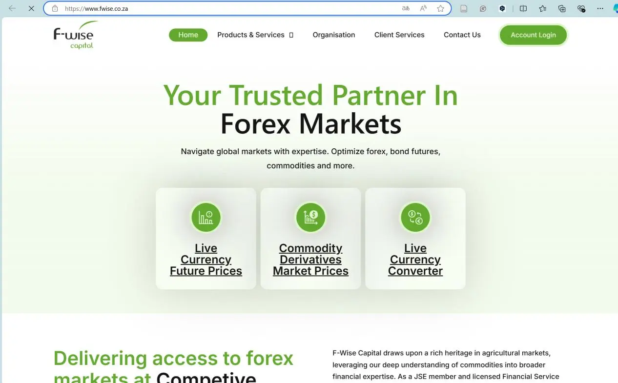 F-Wise Capital-Homepage F-Wise Capital-Homepage