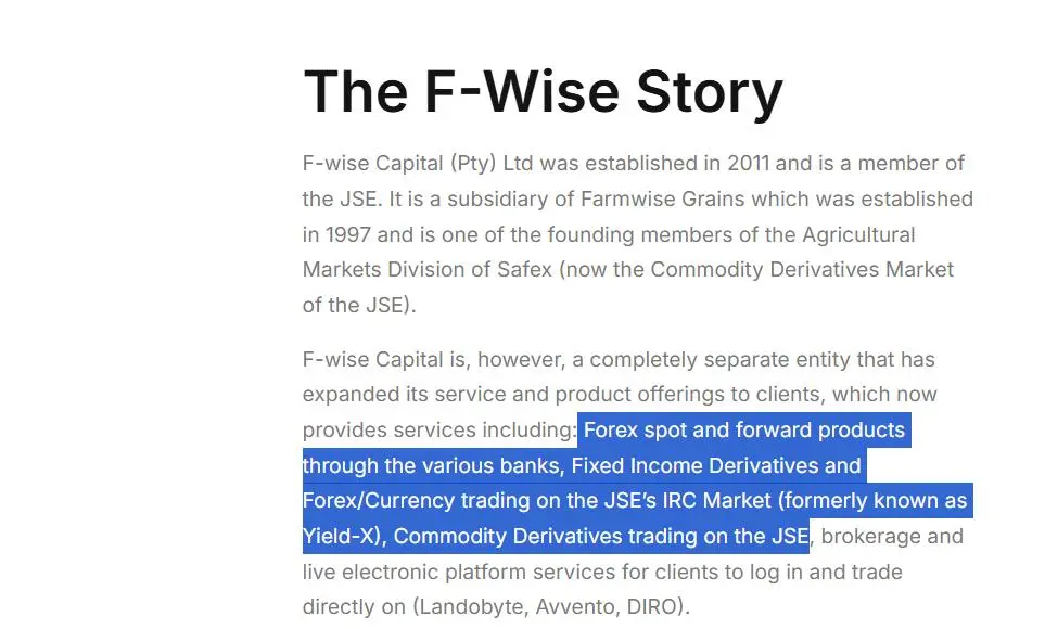 Was kann ich bei F-wise Capital handeln? Was kann ich bei F-wise Capital handeln?