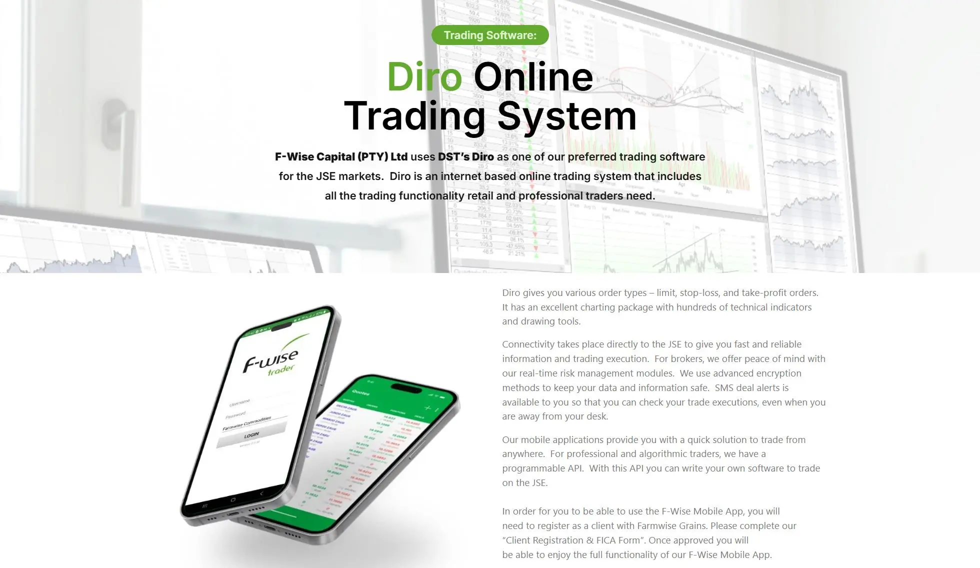 Diro Online Trading System Diro Online Trading System