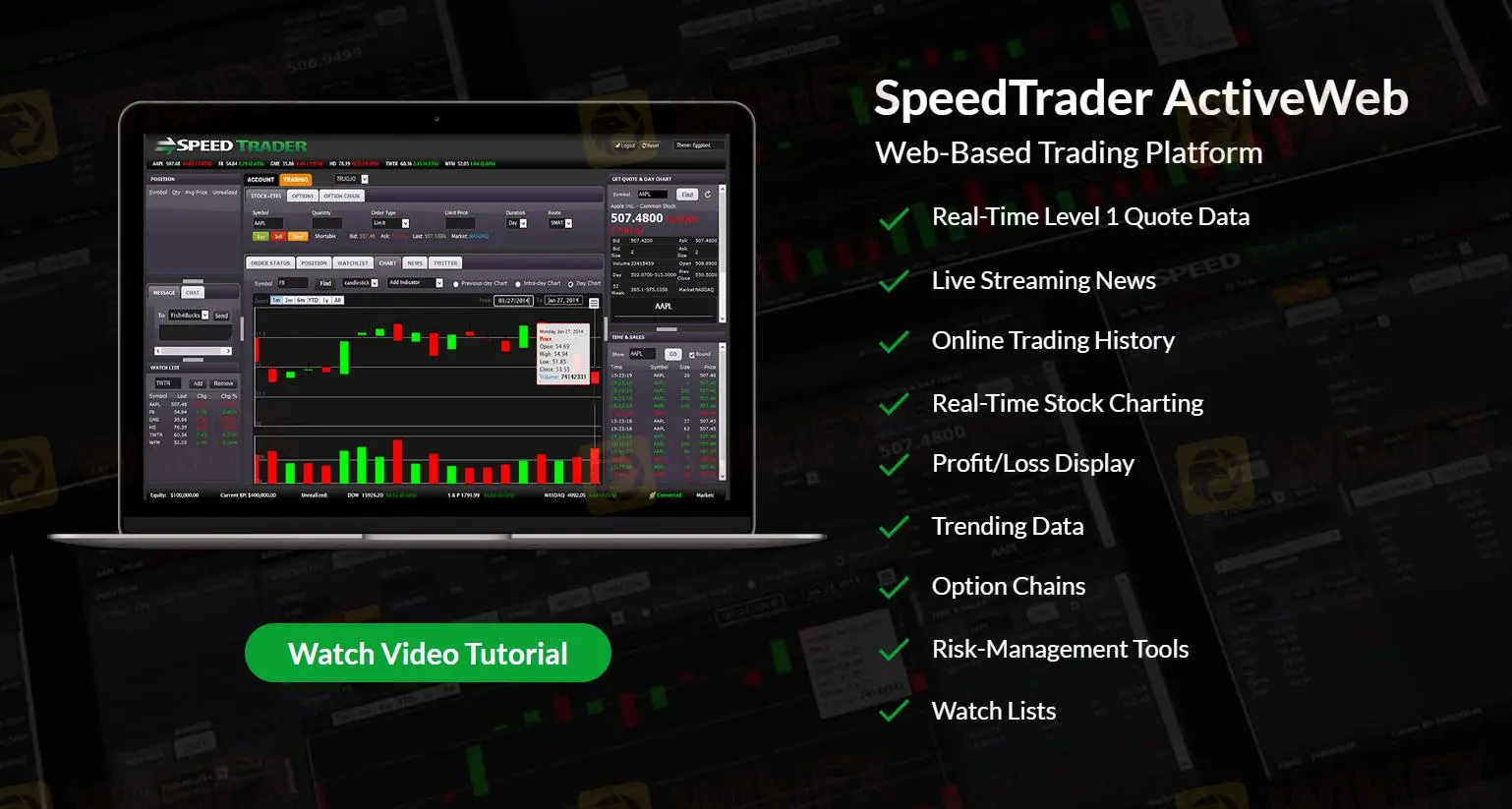 SpeedTrader ActiveWeb SpeedTrader ActiveWeb