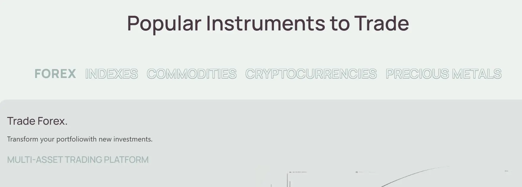 Opti Trade에서 무엇을 거래할 수 있나요?