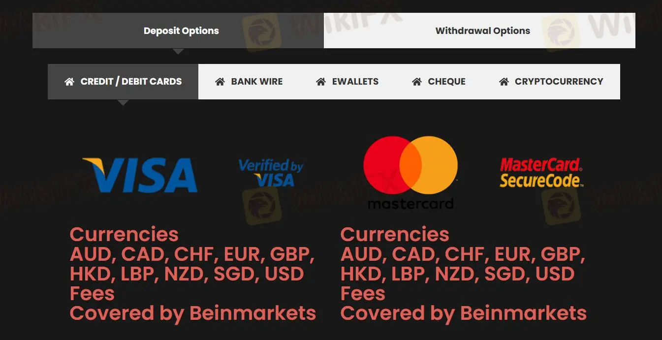 الإيداع والسحب