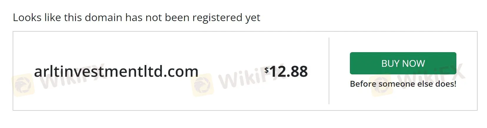 Is ARLTINVESTMENT LTD Legit?
