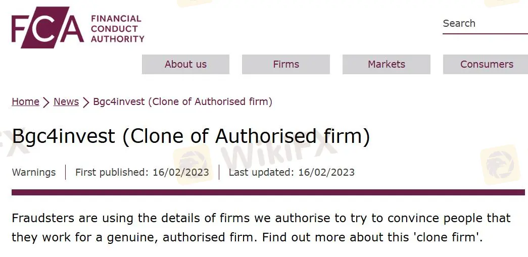 Apakah Bgc4invest Legal?