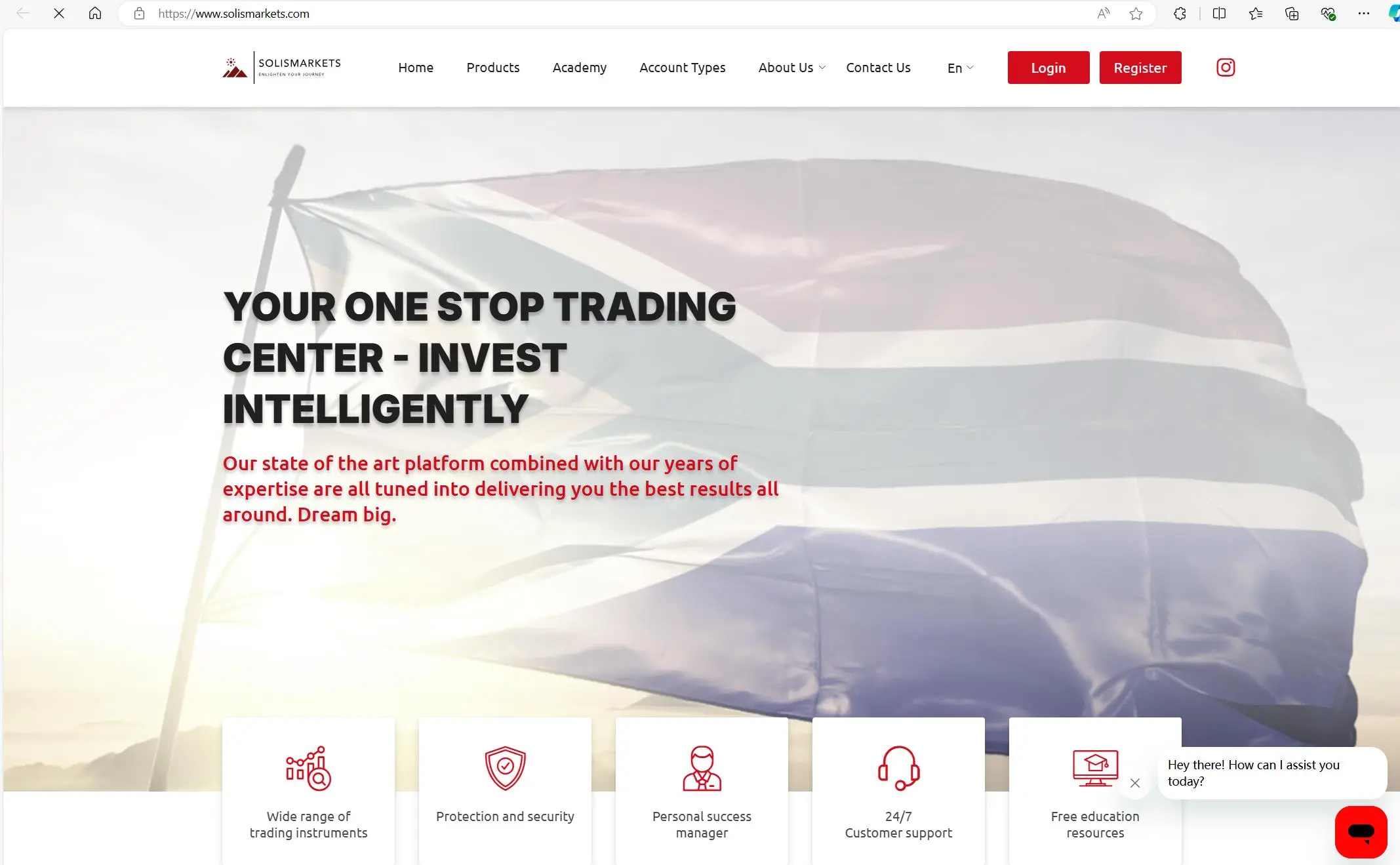SolisMarkets' الصفحة الرئيسية SolisMarkets' الصفحة الرئيسية