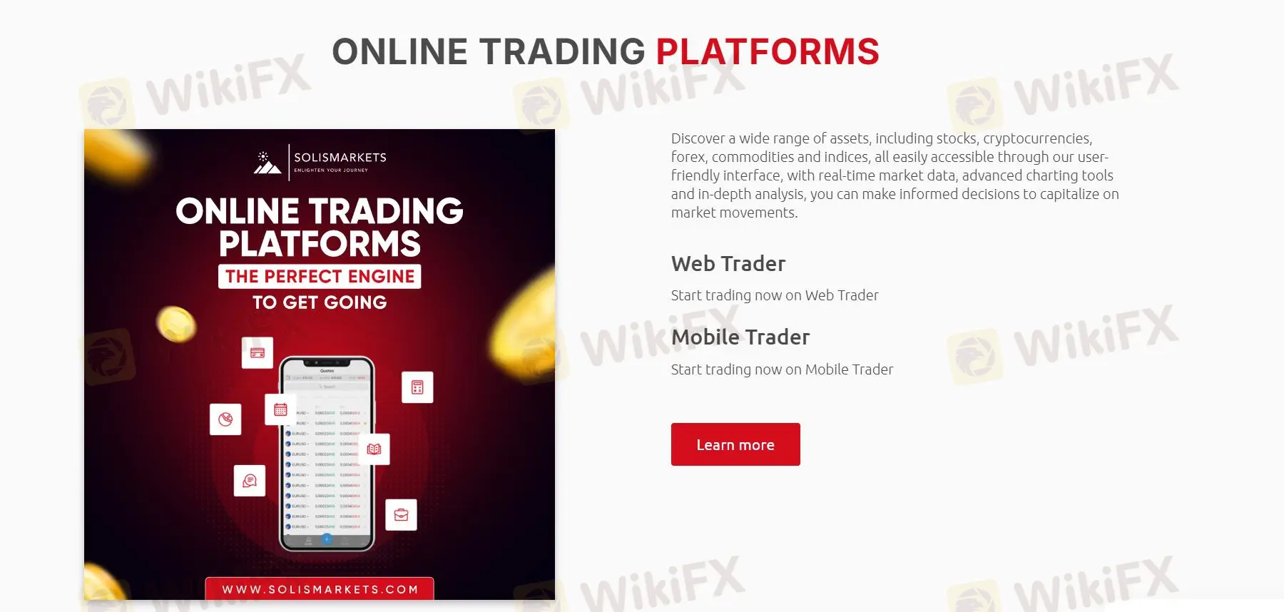 What Can I Trade on SolisMarkets?