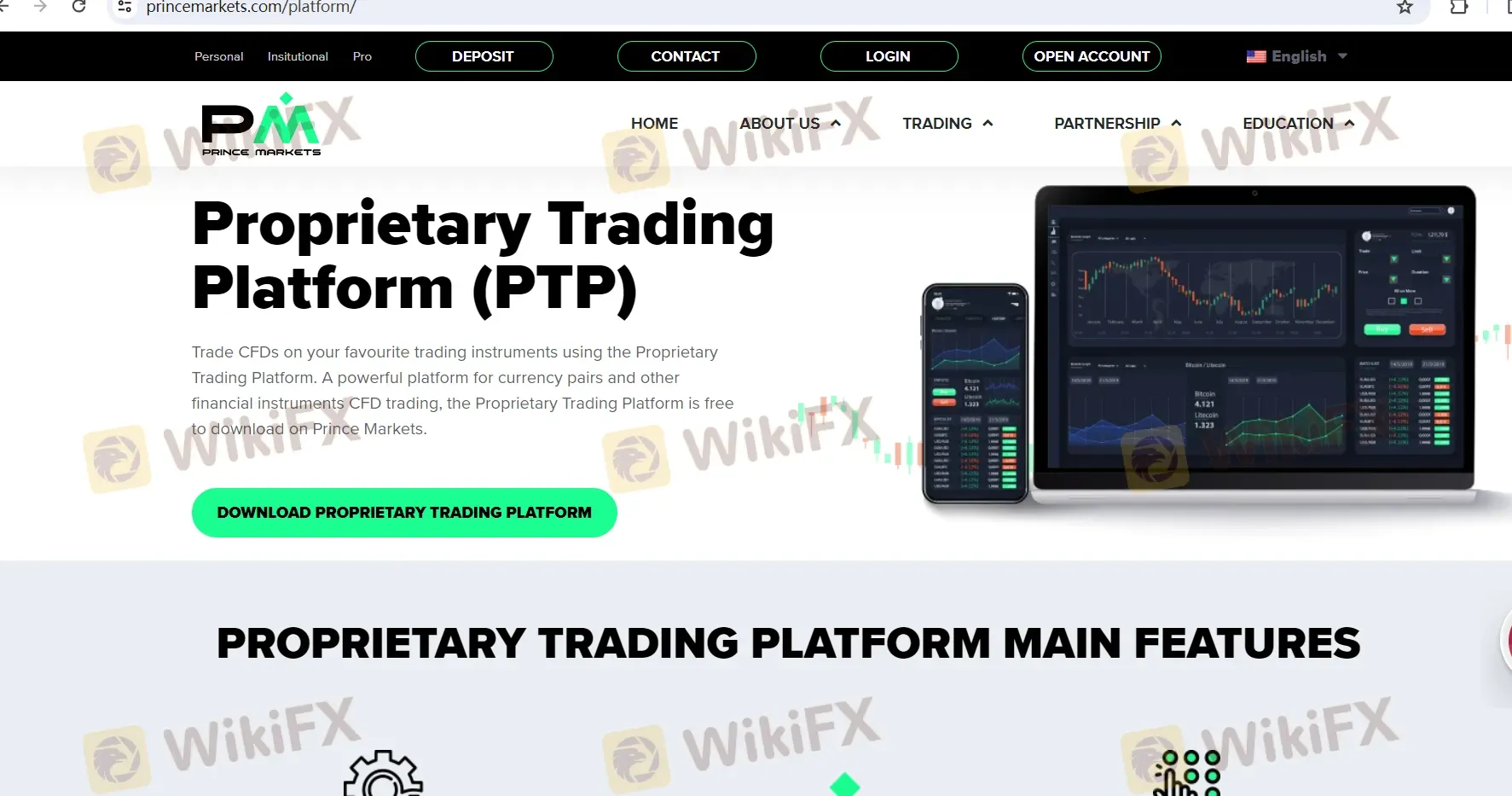 Plataforma de trading