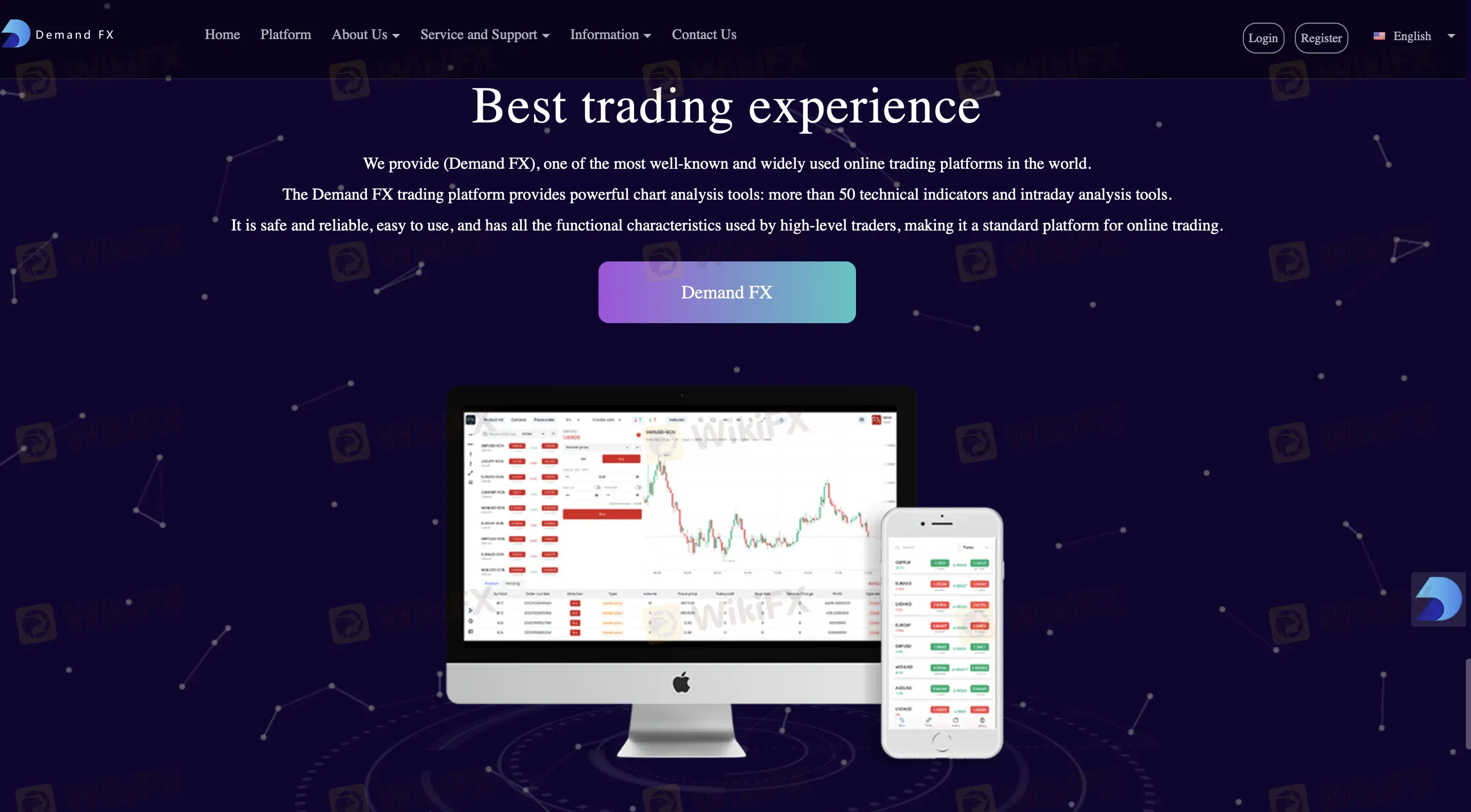 Demand FX trading platform