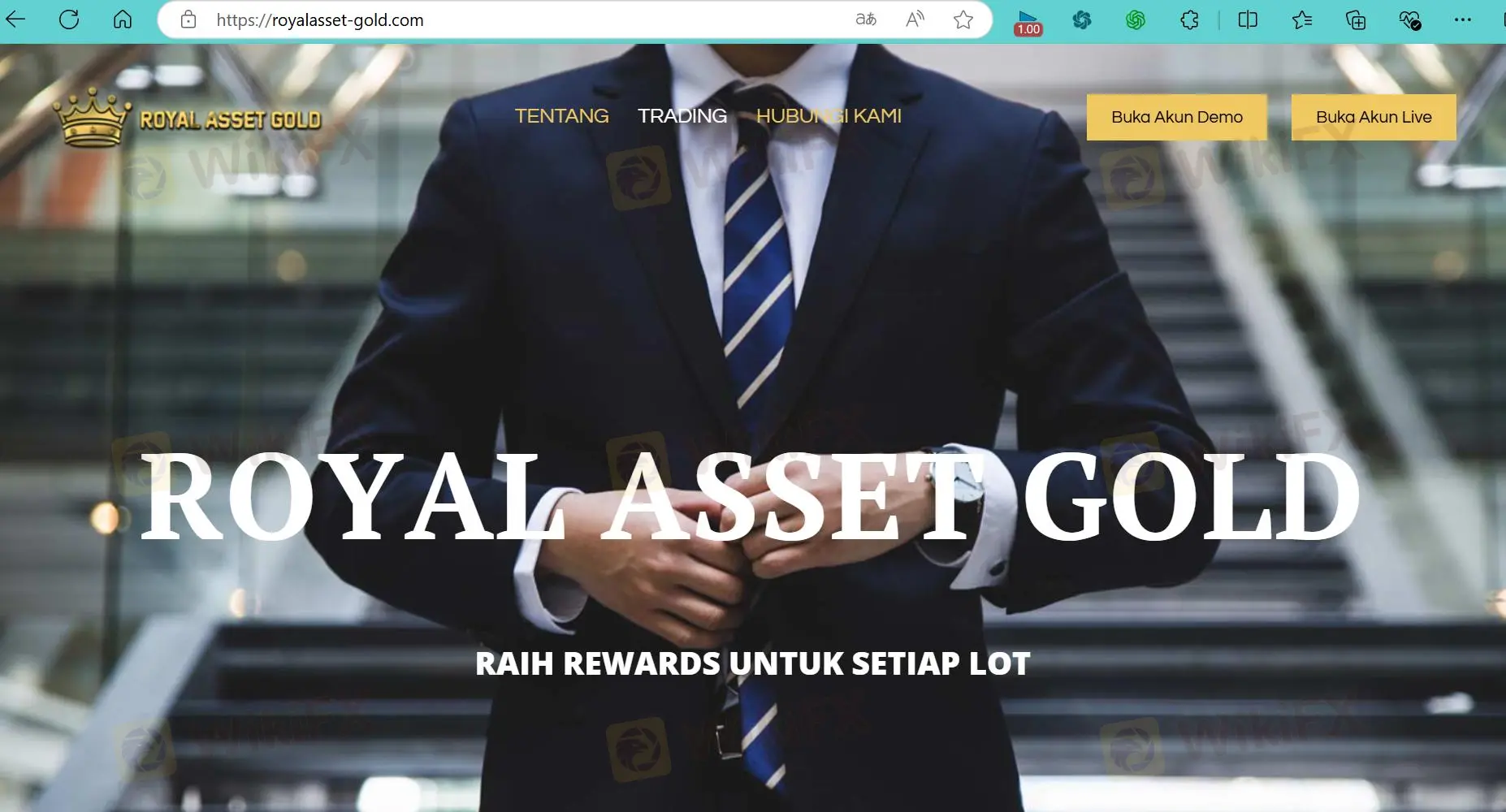 Royal Asset Gold's Homepage