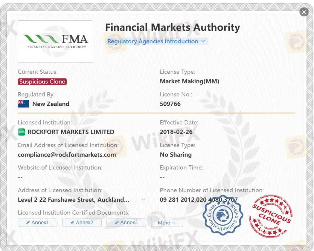 Suspicious clone FMA license Suspicious clone FMA license