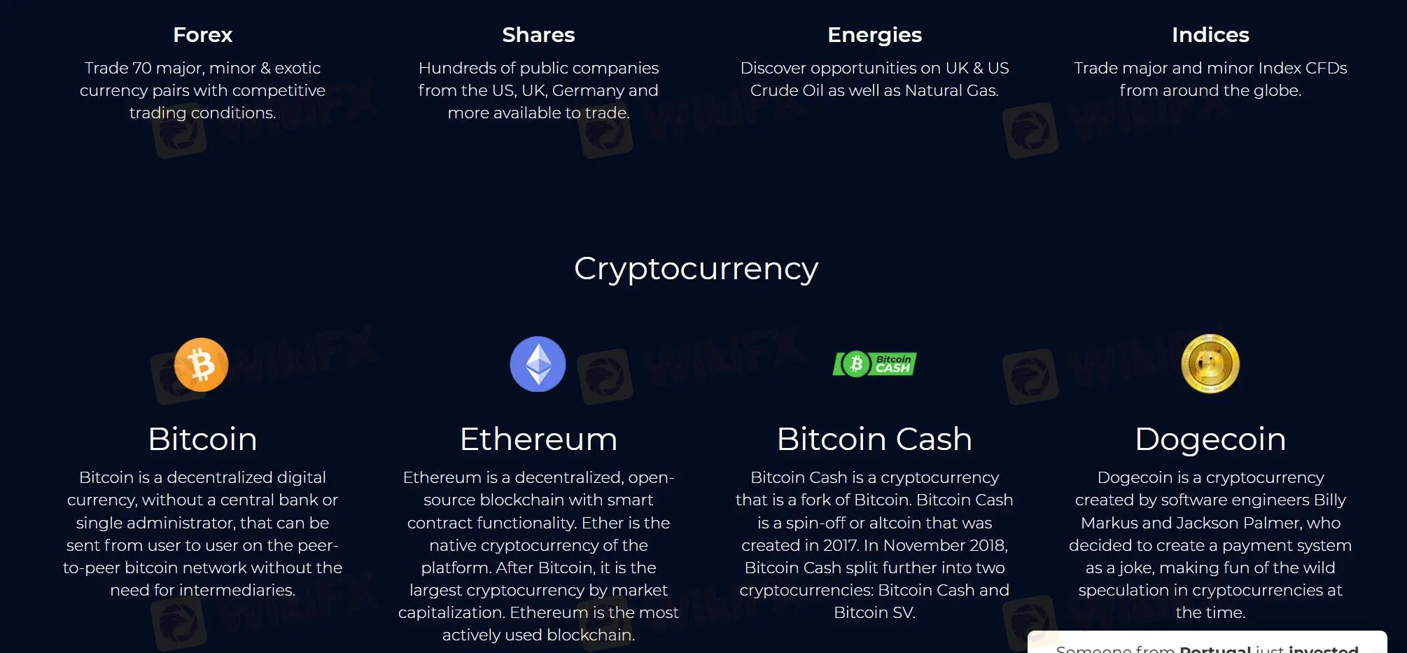 What Can I Trade on GlobalFxExpert?