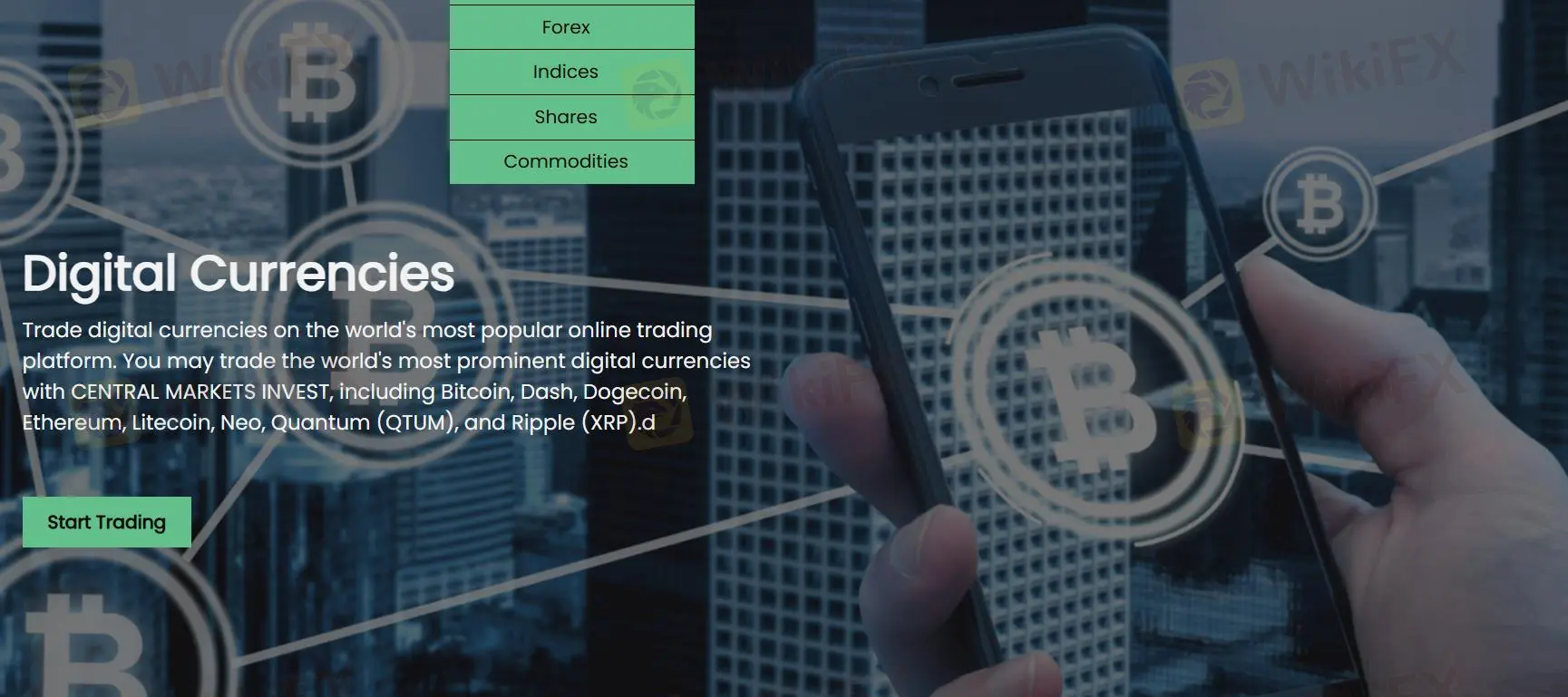 ¿Qué puedo operar en Central Market Invest? ¿Qué puedo operar en Central Market Invest?