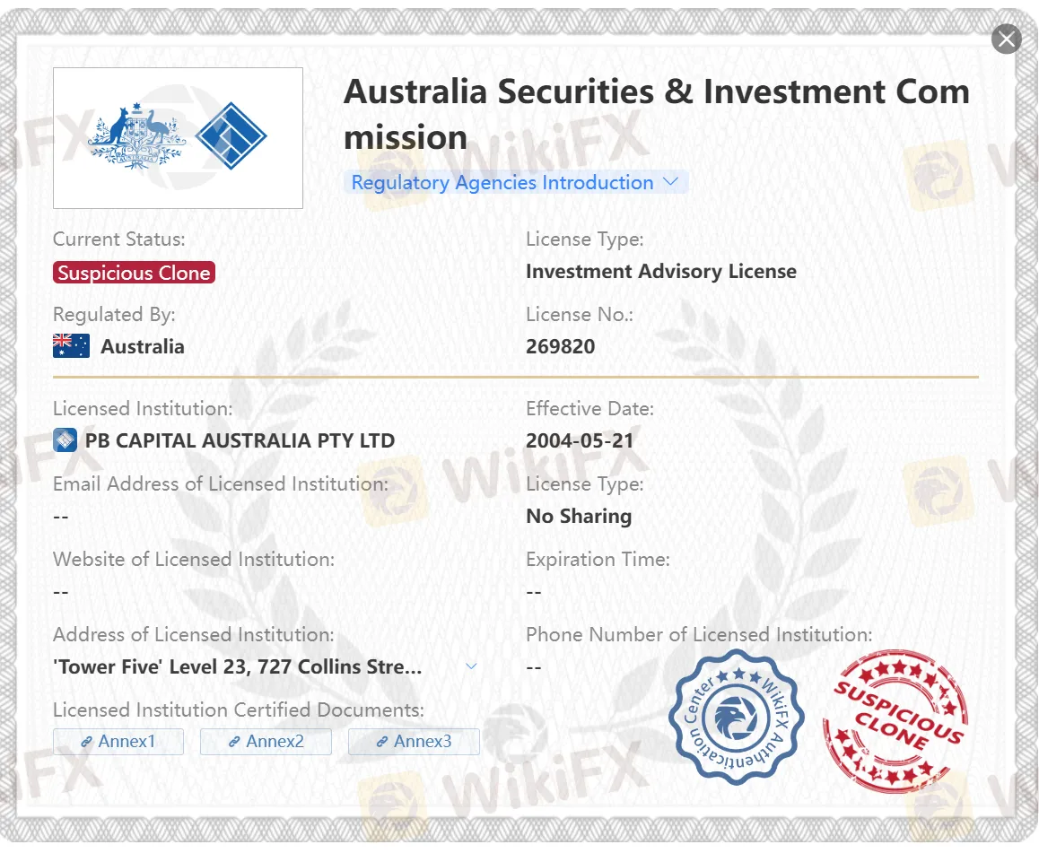 Suspicious clone ASIC license
