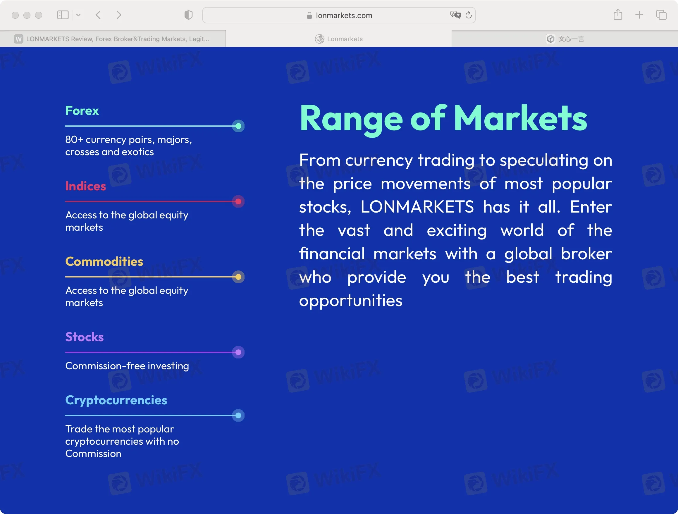 Что можно торговать на LONMARKETS?