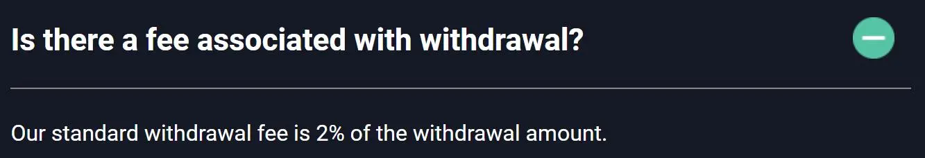 Deposit and Withdrawal