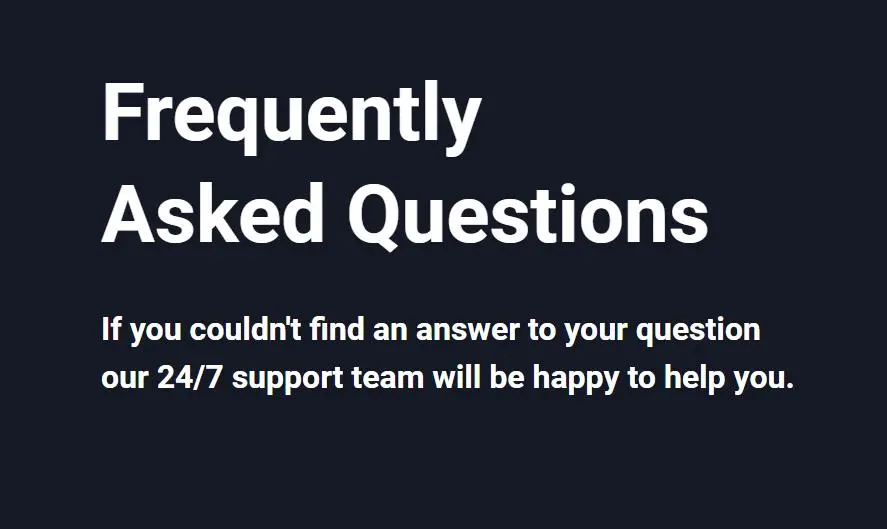Customer Support Options