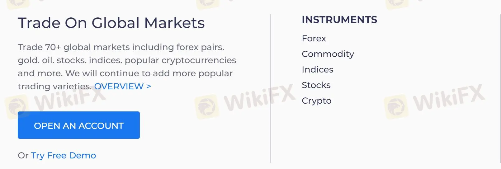 Bạn có thể giao dịch gì trên ROYAL TRADING?