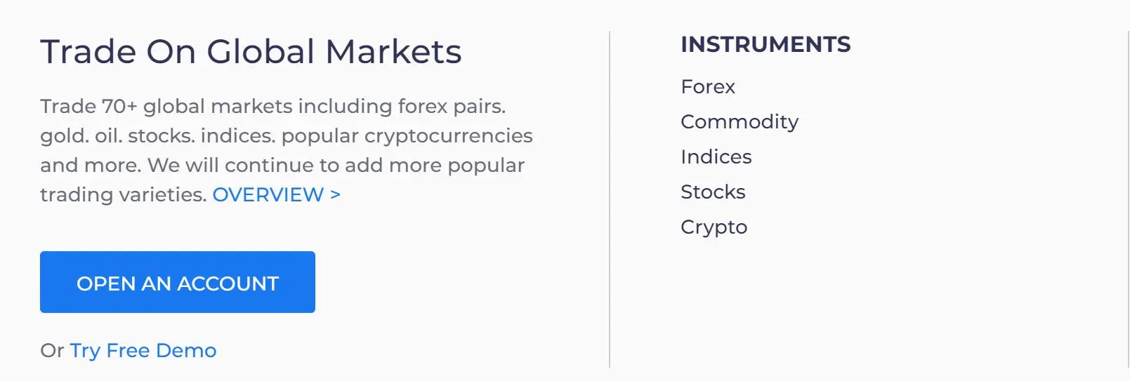 ROYAL TRADING에서 무엇을 거래할 수 있나요? ROYAL TRADING에서 무엇을 거래할 수 있나요?