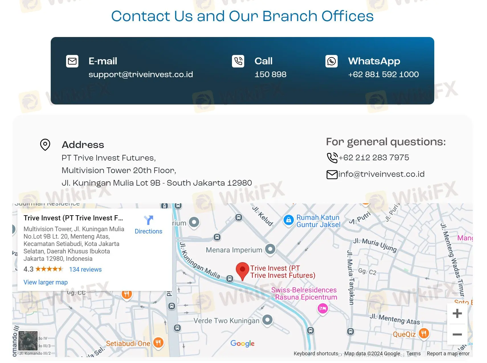 Tùy chọn Hỗ trợ khách hàng