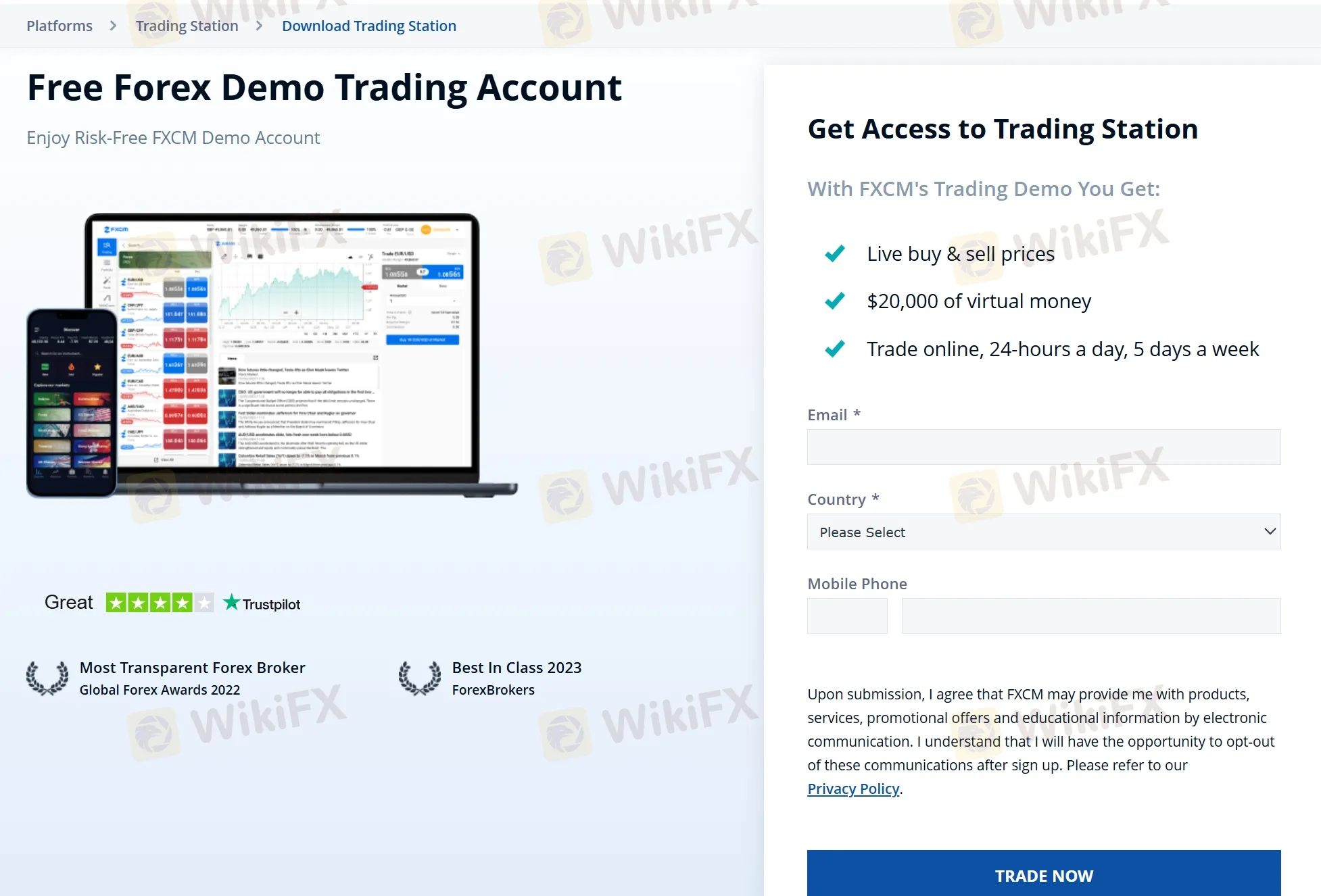 Demo account