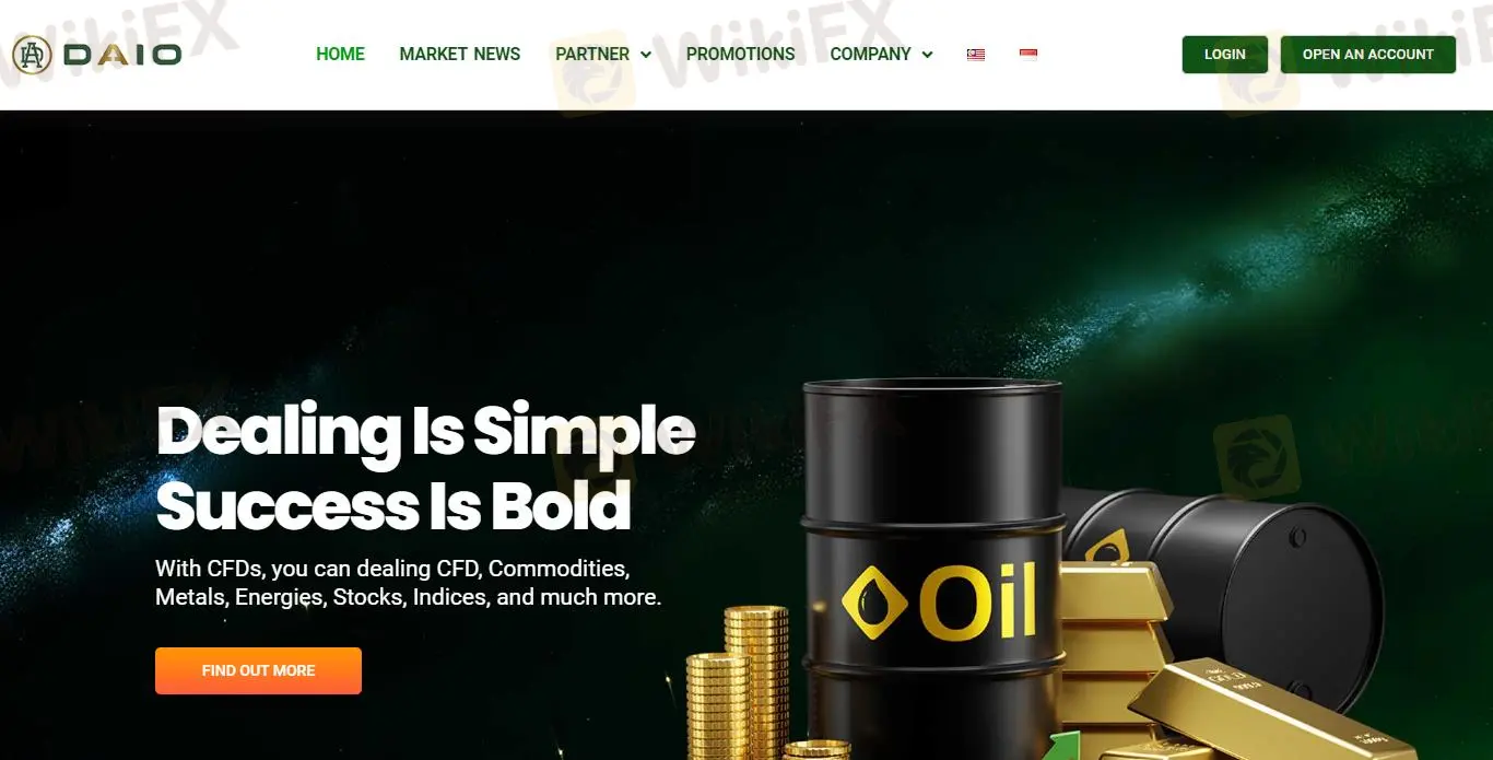 Информация о Daio Информация о Daio