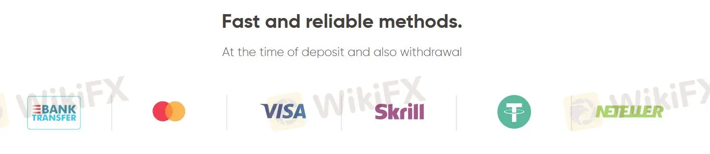 Deposit and Withdrawal