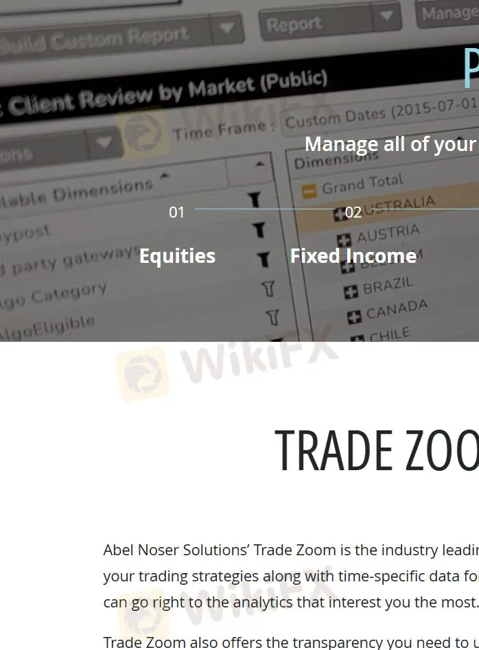 Abel Noser上可以交易什么？