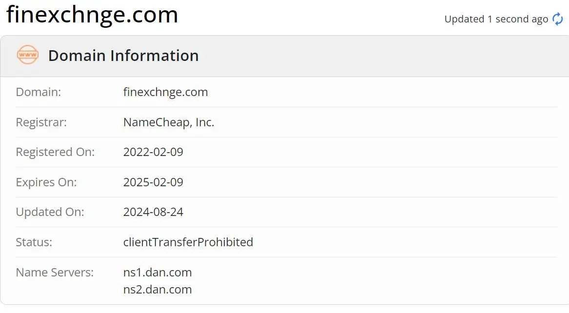 Domain information Domain information