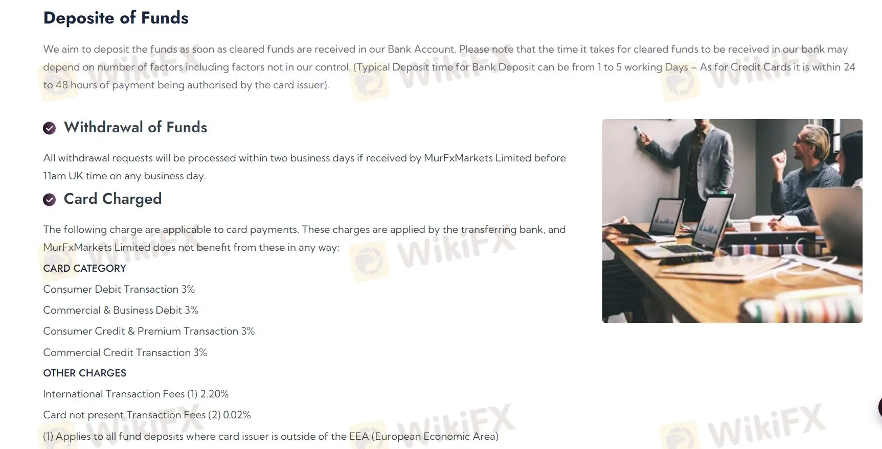 Depósito e Retirada Depósito e Retirada