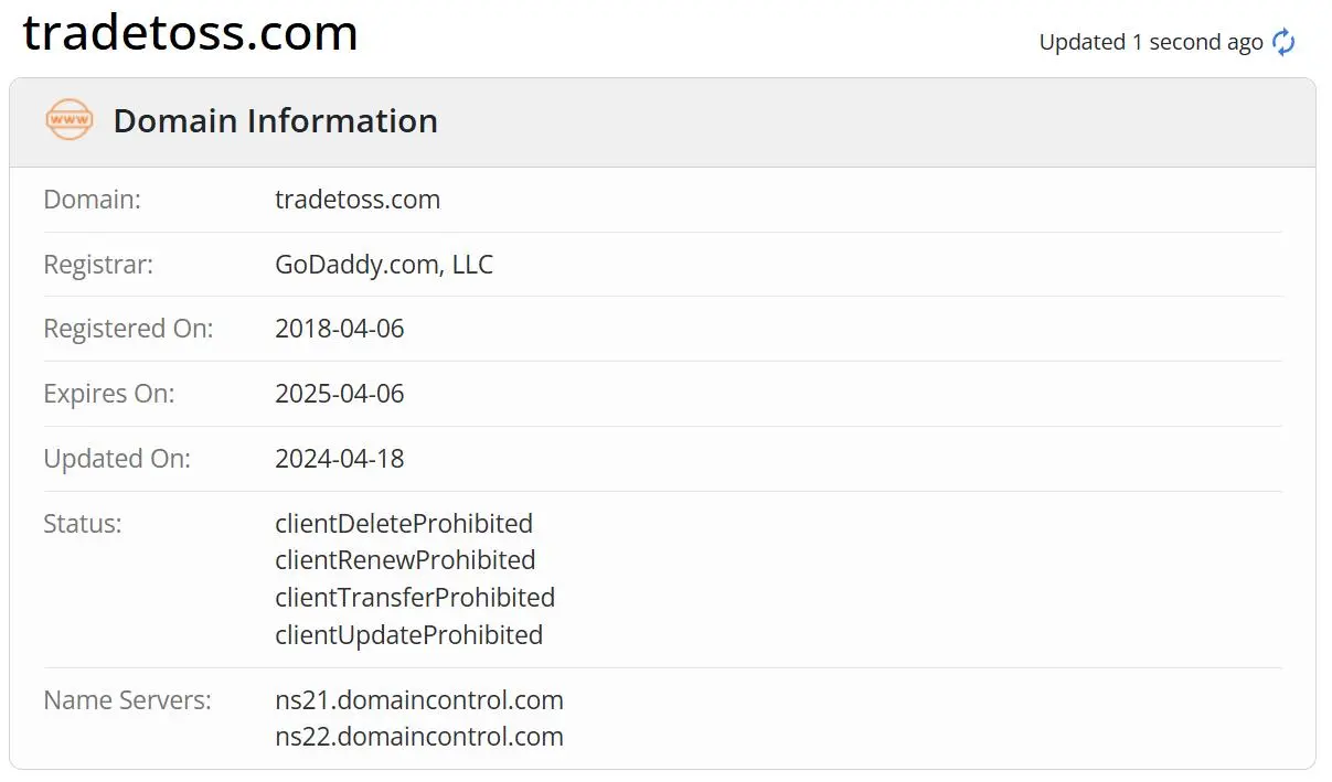 Domain information Domain information