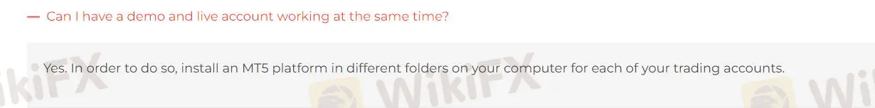 デモアカウント デモアカウント