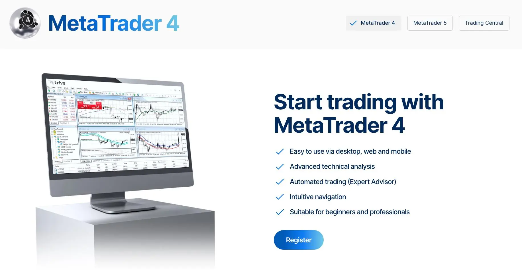 MetaTrader 4 (MT4)