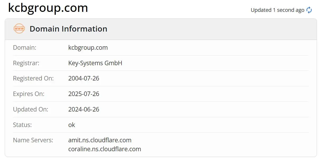 Domain information Domain information