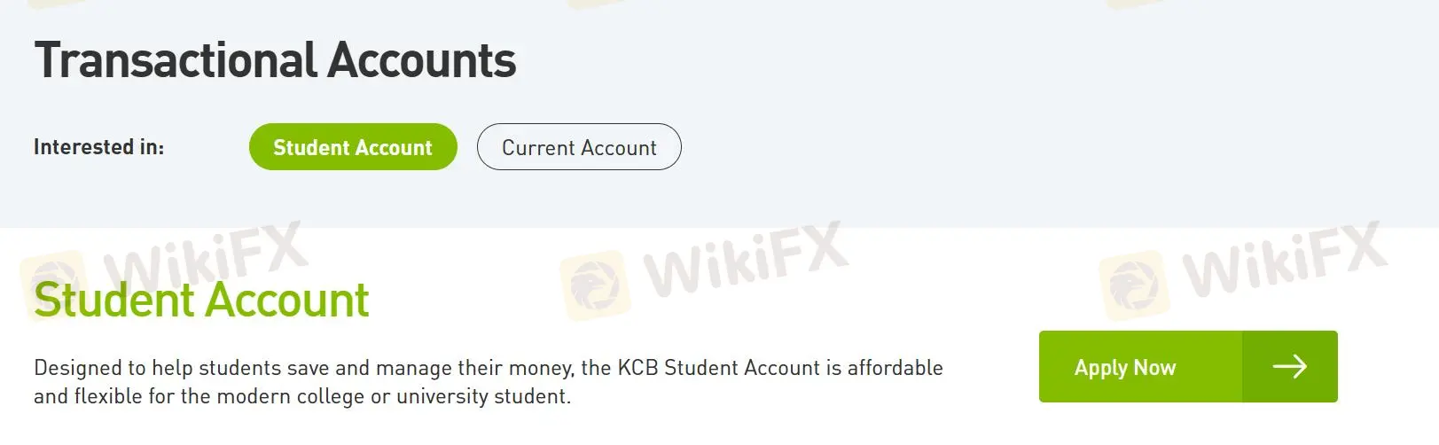 Transactional Account