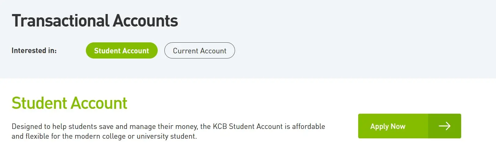 Transactional Account Transactional Account
