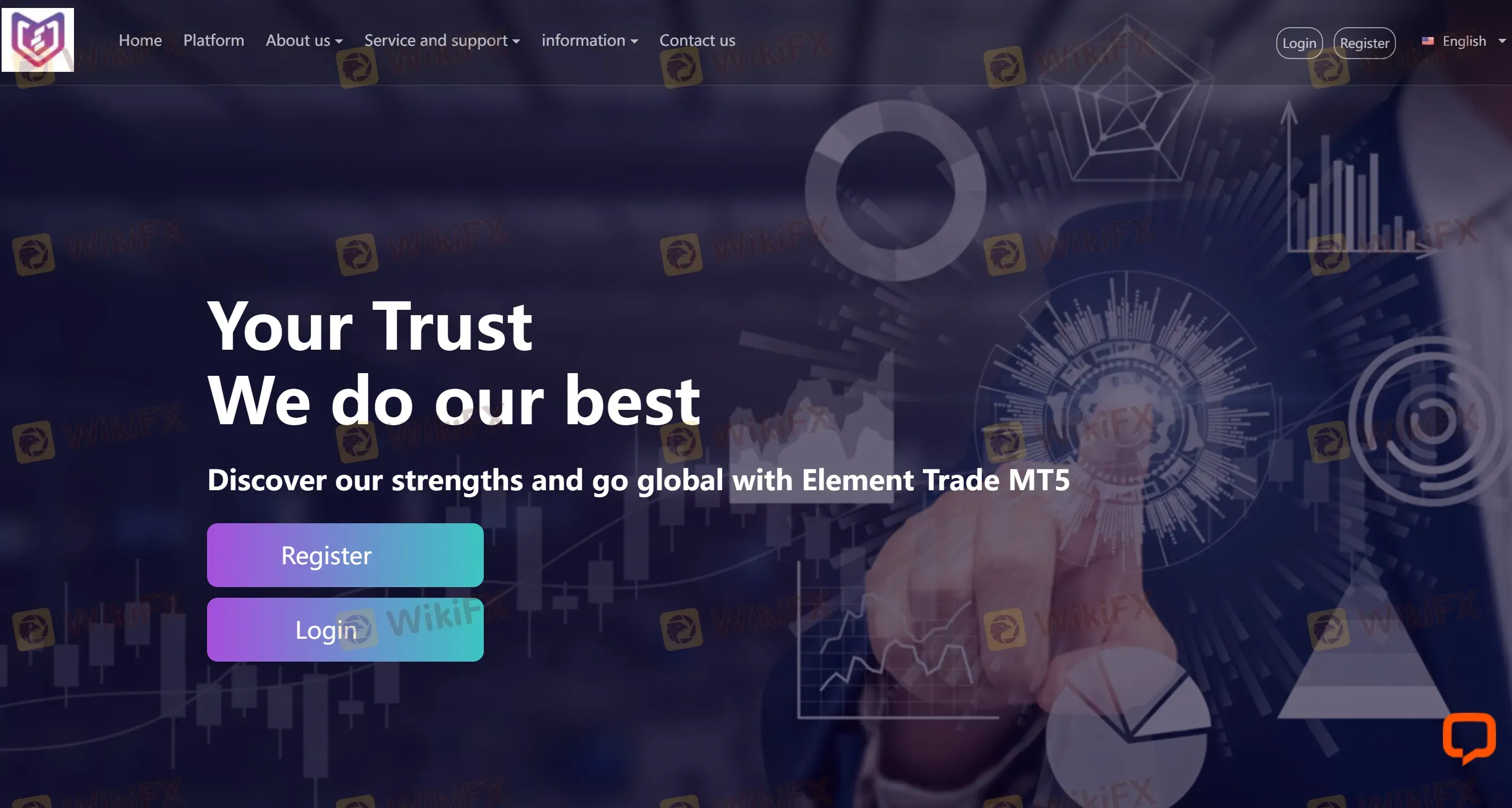 Elementのホームページ Elementのホームページ